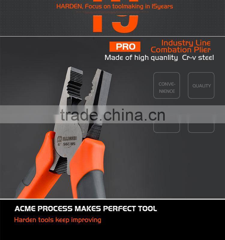 Industry line combination plier OEM ODM style handle combination tools
