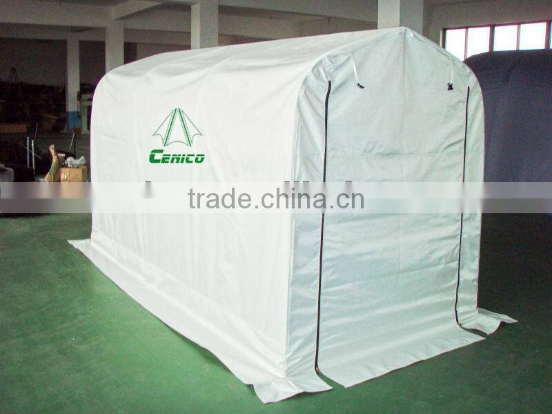 mini storage shed, backyard warehouse shelter, motorcycle shelter