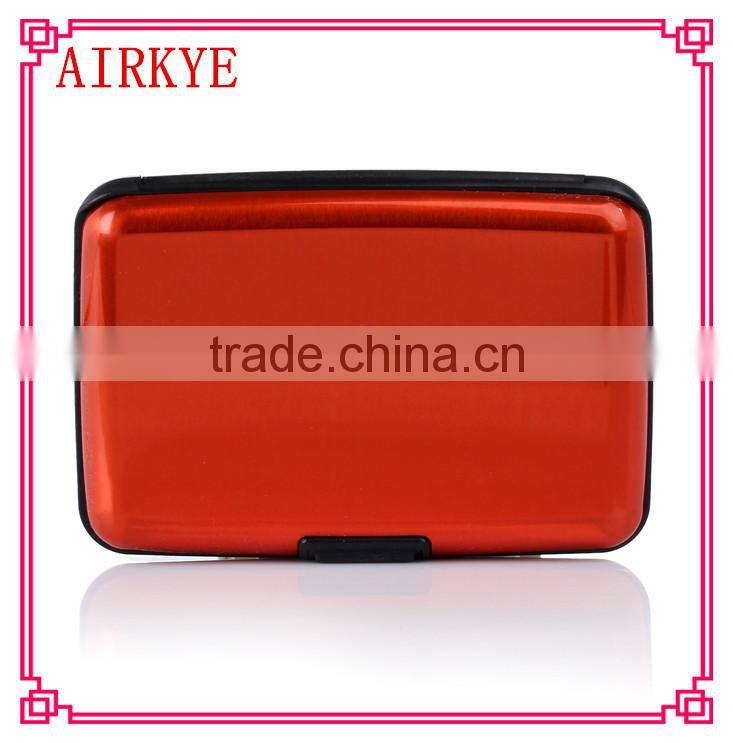 Wonder Colorful Business New Aluminum ID Credit Card Wallet Case Holder Metal