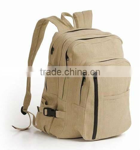 Hot Sell Fashion Laptop Canvas Backpack