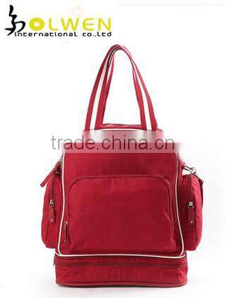 2015 Multifunctional Baby Diaper Bag with handle or backpack