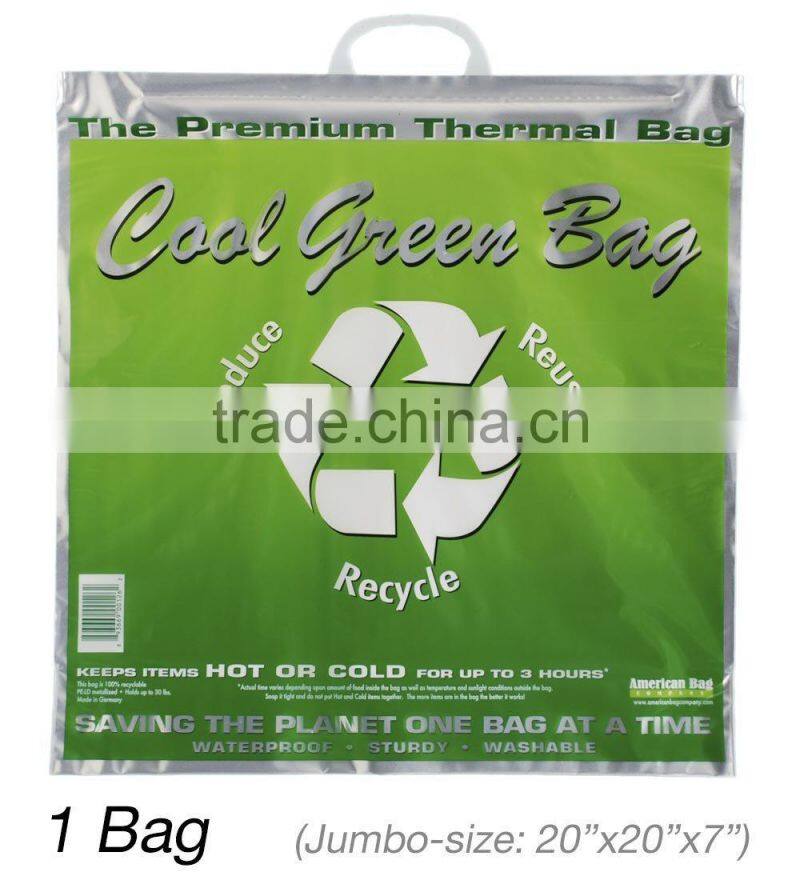 Promotional Market Custom Plastic Insulated Aluminum Film Cooler Bag Thermal Bag