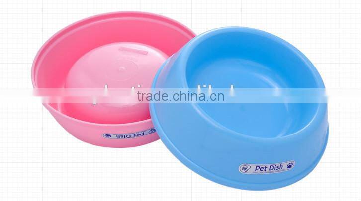 OEM High quality eco-friendly PET salad bowl wholesale plastic dog bowl disposable pet dish