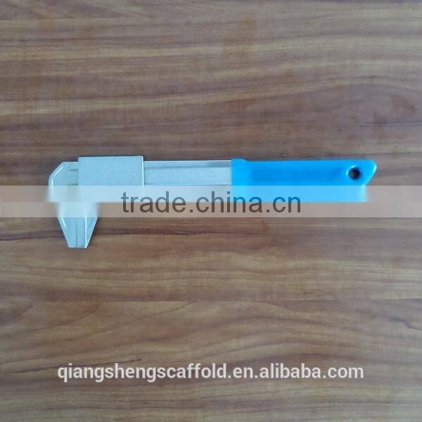 18*450mm 45# carbon steel spanish type sharp tail Adjustable Wrench