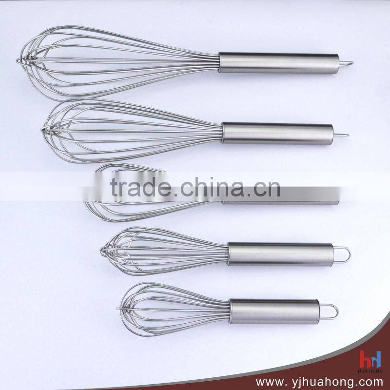 Heart Shape Stainless Steel Egg Whisk