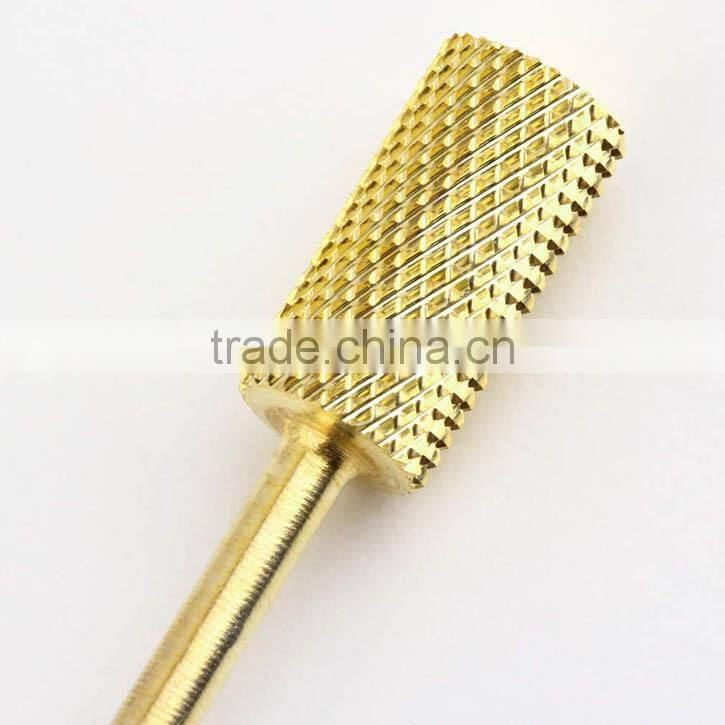 1 pc Durable Cylinder Carbide File Drill Bit For Nail Art Manicure DIY Portable Nail Drill Nail