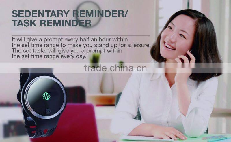 2017 E07 smart watch Bluetooth 4.0 IP67 Waterproof Fitness Tracking Pedometer round dial watch