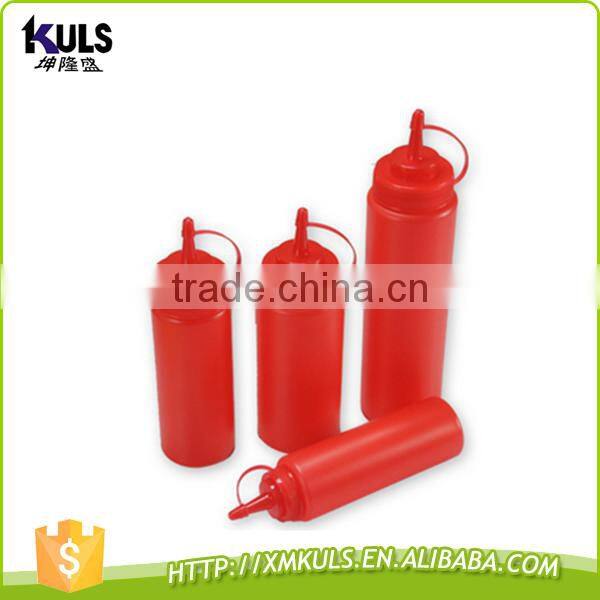 Hotel squeeze sauce salad jam squeeze bottle plastic ketchup bottle