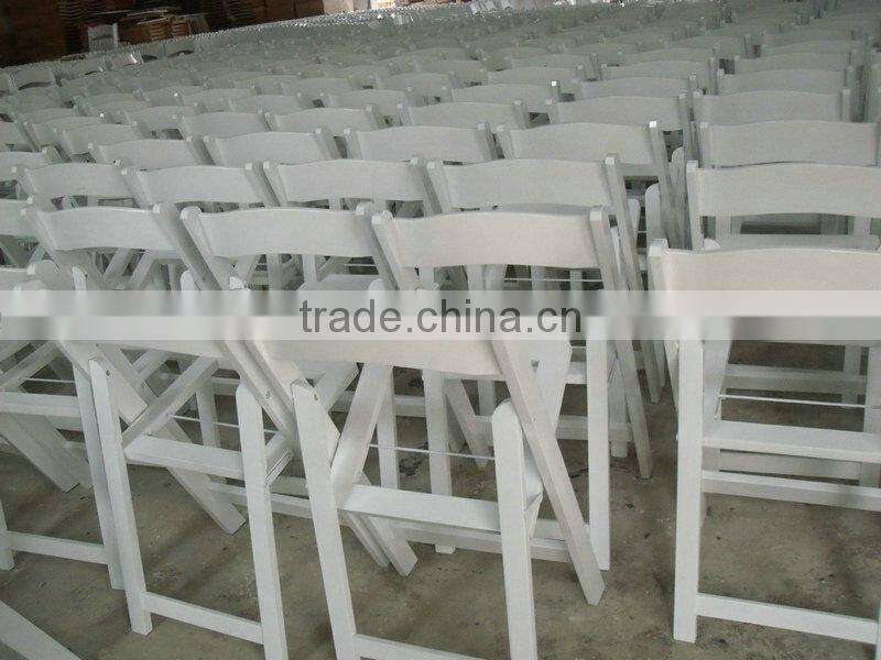 classic folding wood banquet chair for sale