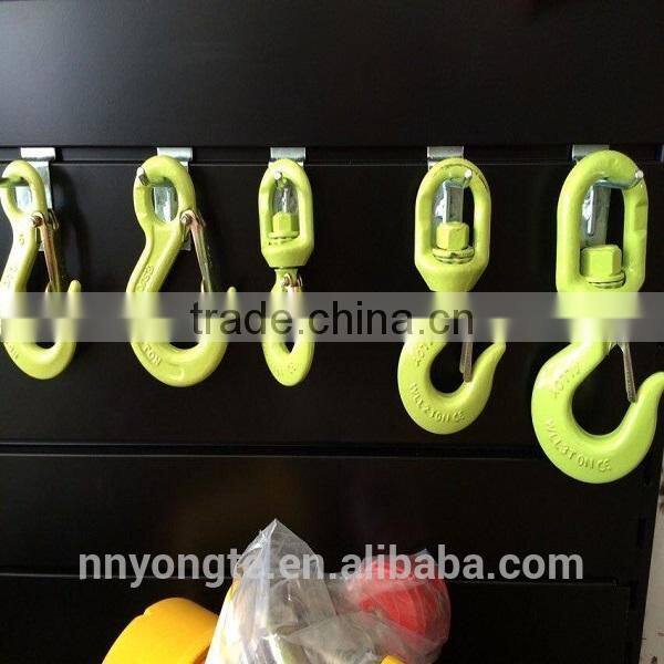 Galvanized G80 Swivel Hoist Hook With Latch