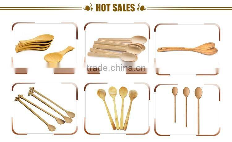 Accept Custom Factory Supply Attractive Price Bamboo Yogurt Spoon