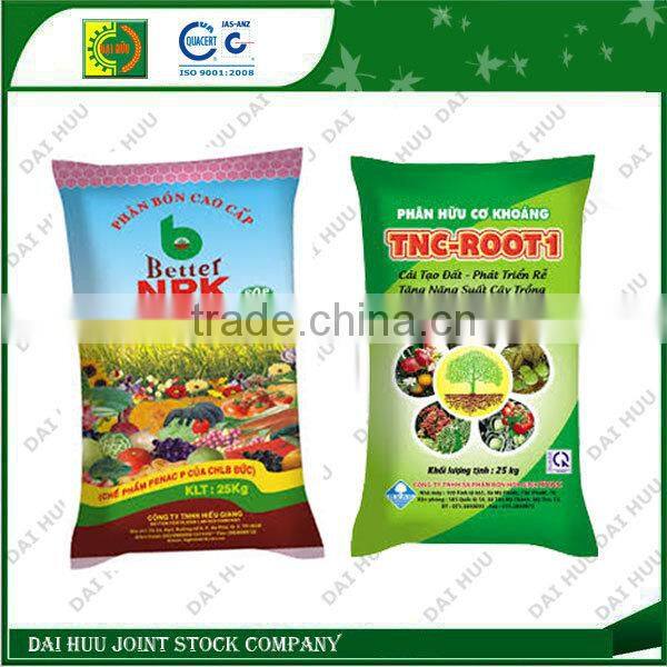 25 kg for Fertilizer PP woven bag BOPP