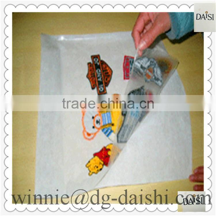 Magic paper PVA cold water soluble film dissolving nonwoven interlining for Pakistan market