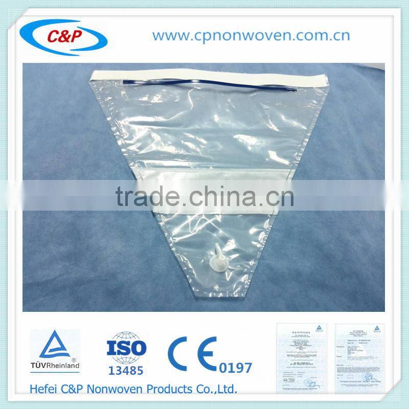 Good quality surgical fluid collection pouch for doctor use