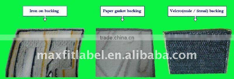 China direct factory wholesale fashion woven patch for garments