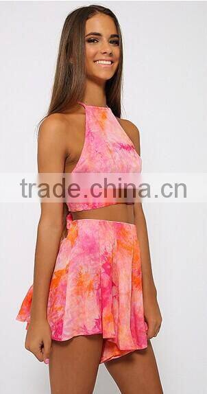 2017 Fashion Two piece Set Women clothes