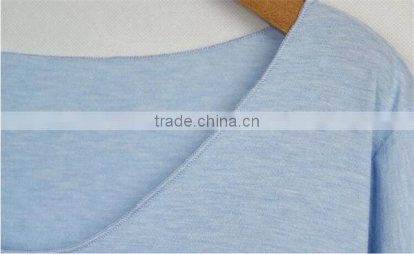 Top fashion design promotional t shirt custom blank raglan t shirt wholesale women t-shirt