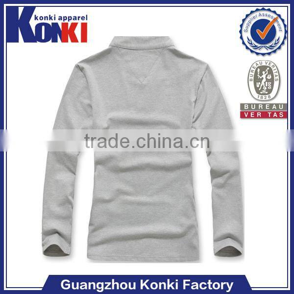 china long sleeve polo men's tshirts
