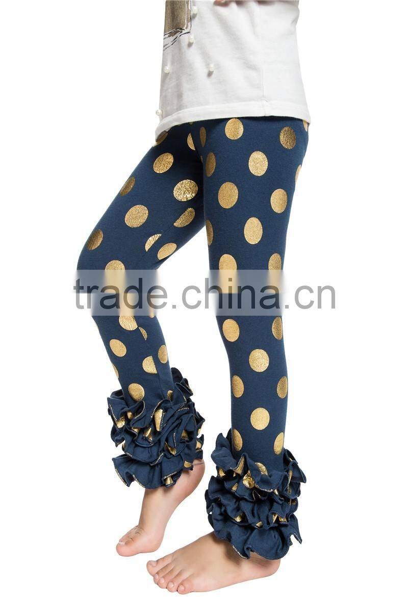 Best Selling Icing Ruffle Leggings Infant Cotton Ruffled Pants