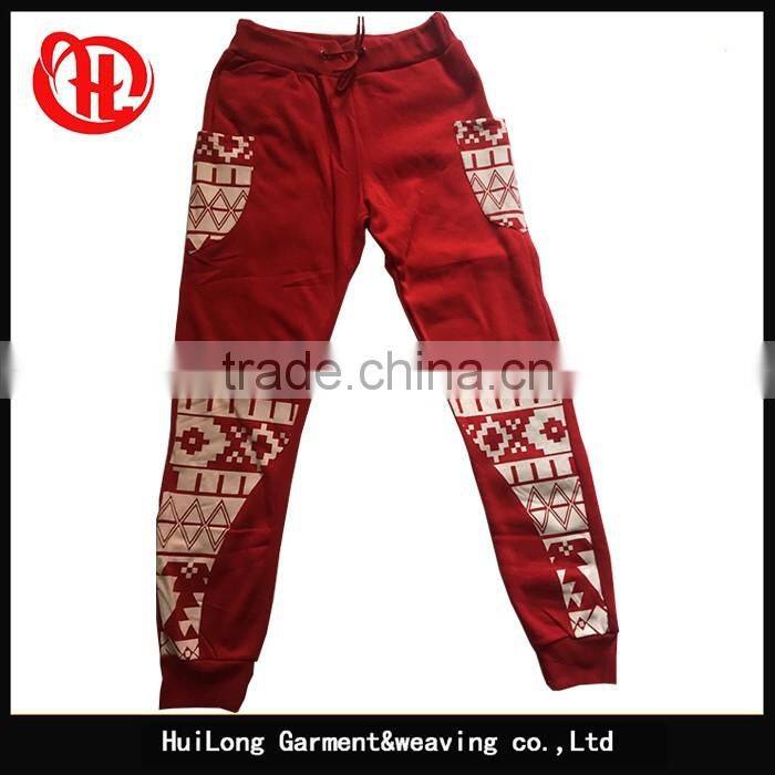 Children casual autumn long trouser sport kids new style boys pants with waist rope