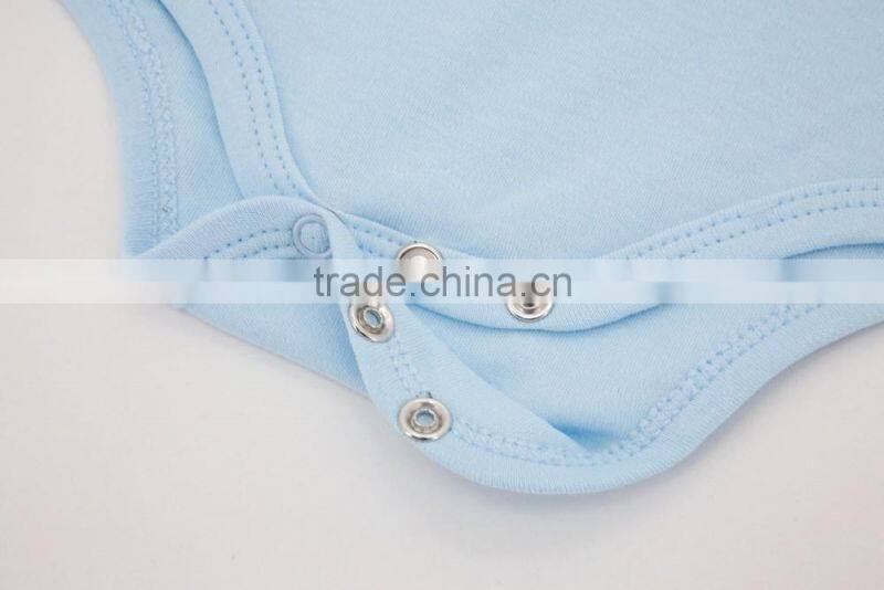 2017 Cheap Factory Baby Clothes Summer 100%Cotton Short Sleeves with Prints Newborn Infant Baby Bodysuits Rompers