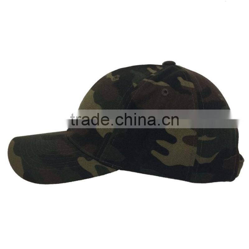 Newest Cheap forest camouflage fabric baseball cap