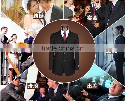 top brand black coat pant men suit