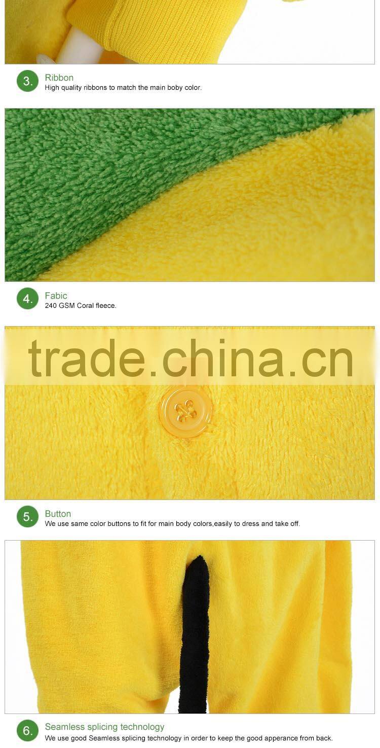 Fleece Halloween Cosplay Japanese Pajamas Costume Adult Jumpsuit