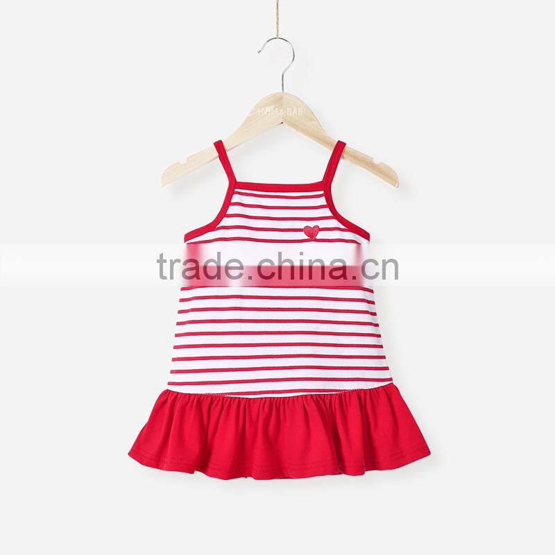 Mom and bab 2017 summer baby children clothes girl nice dress party wear factory price