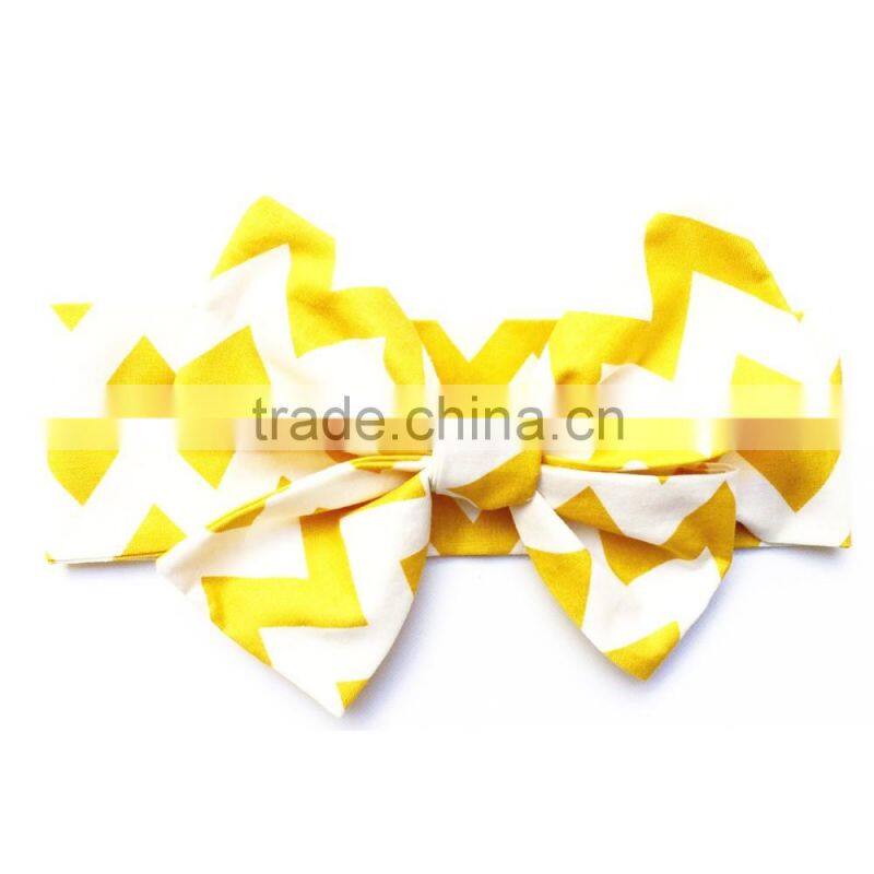 Polka Dots Baby Girl Headband Bow Design Handmade Head Accessories