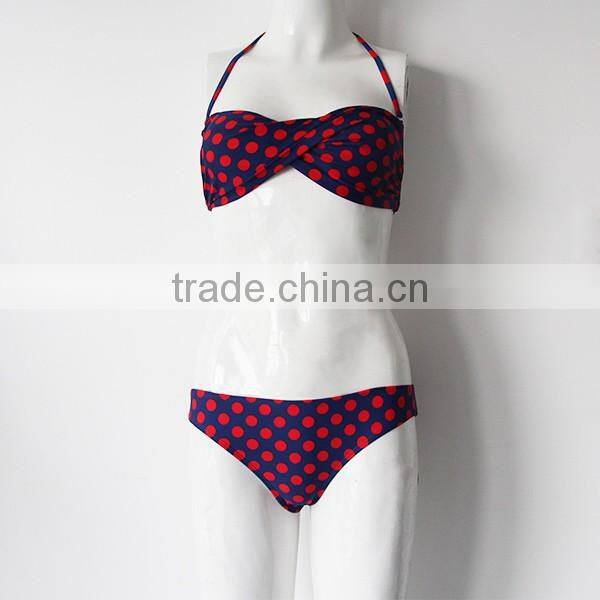 women fashion spots swimwear