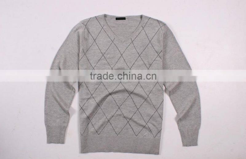 V-neck Stylish Long Sleeve Sweaters For Men