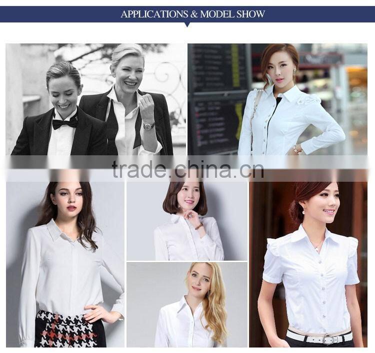 Ladies Bright Color Formal Shirt Women's Clothing Summer