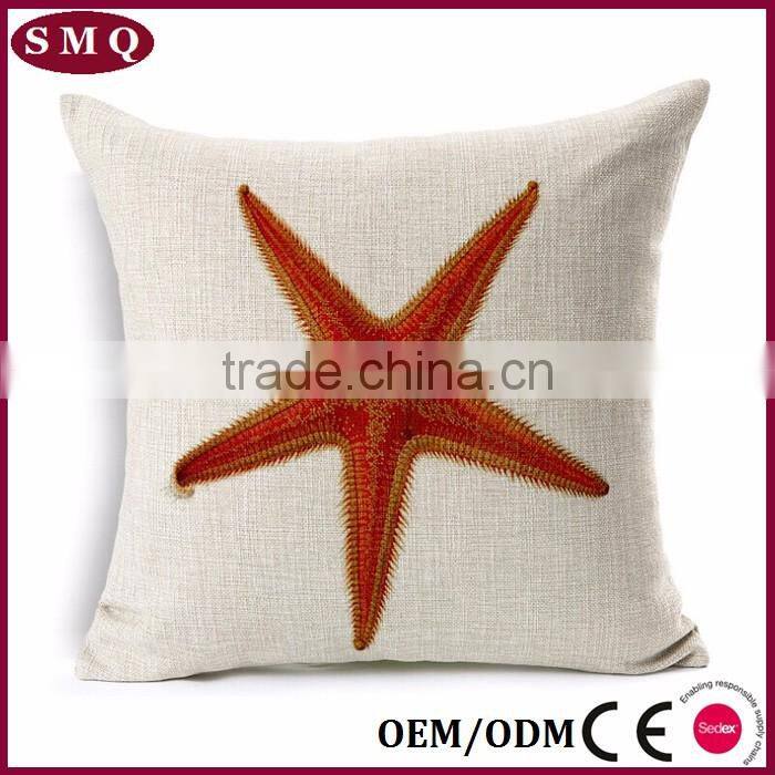 wholesale plain linen painting decorative pillow cover