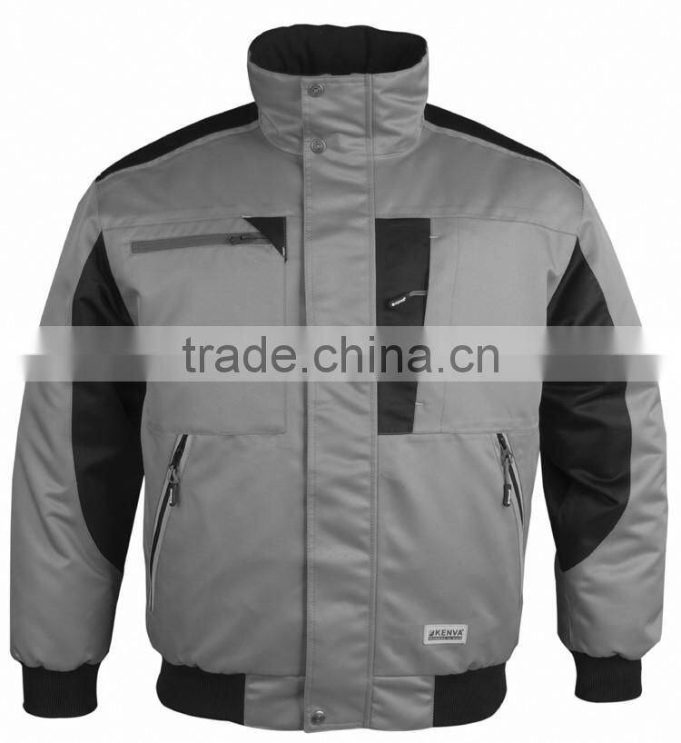 Hot selling Safety garment men Winter bomber jacket pilot jacket with waterproof EN343