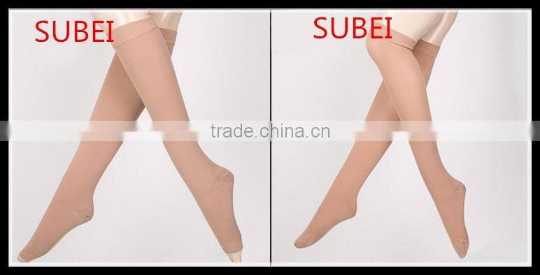 Secondary pressure thin leg socks/medical varicose veins socks/package dew toe socks
