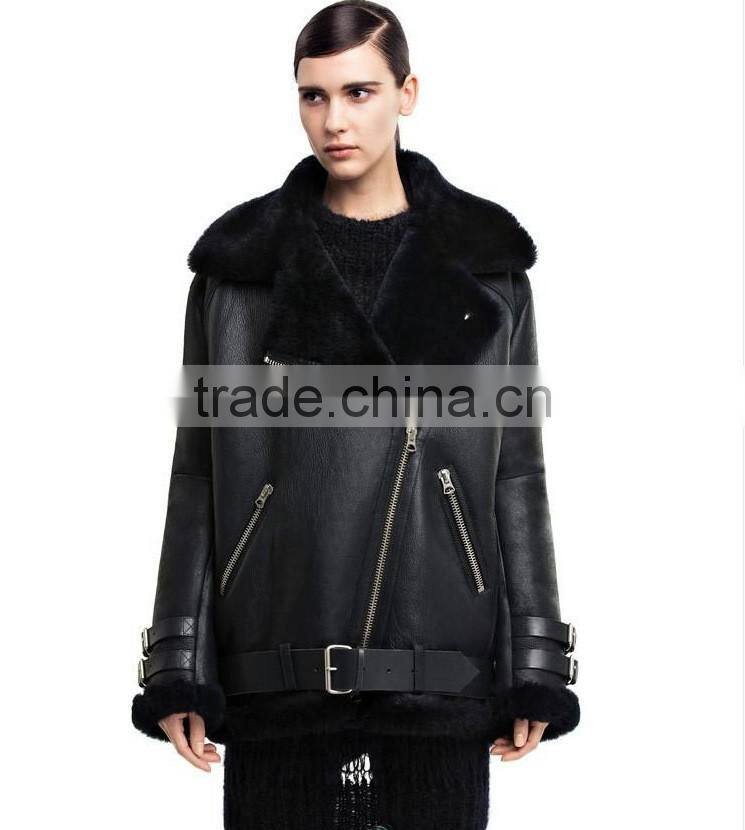 2017 latest design MOTORCYCLE LEATHER JACKET