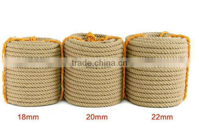 good quanlityLighting hemp rope diy rope rough rope wholesale natural jute rope