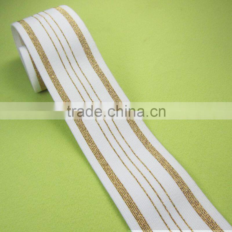 striped elastic ribbon