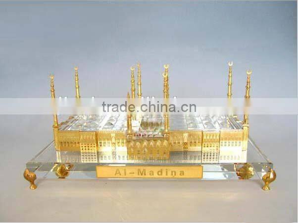 Crystal Mosque Sheikh Zaid Model For Gifts Arabic and Muslim