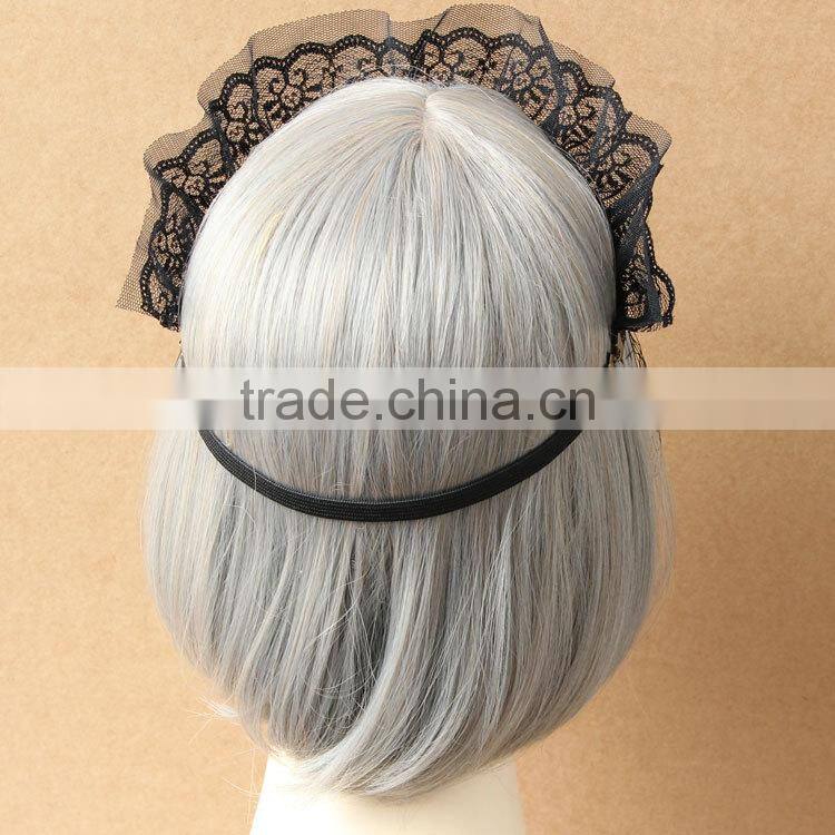 Lady Gothic Crown Flower Half Face Eye Mask Costume Ball Halloween Carnival Accessories Party Sexy