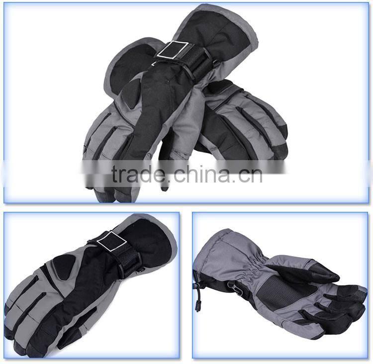 High Quality Fashion Leather Winter Ski Glove