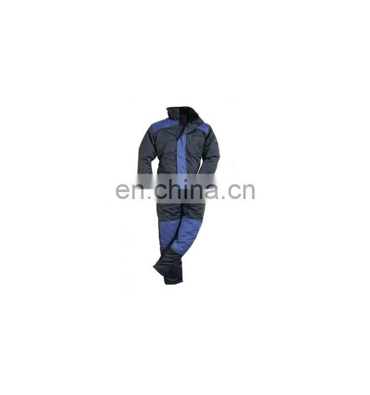 New design Cold store /Storage waterproof coverall with warm Lining