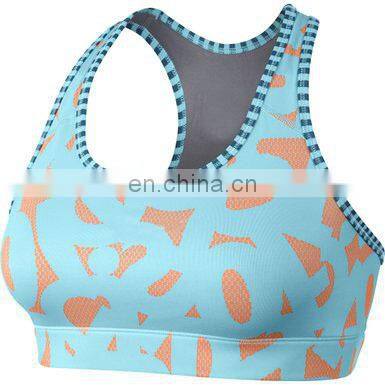 sublimation high impact sports bra