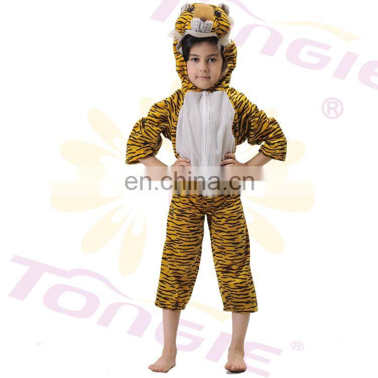 Tongle children's fleece animal mascot cosplay costume tiger animal jumpsuit