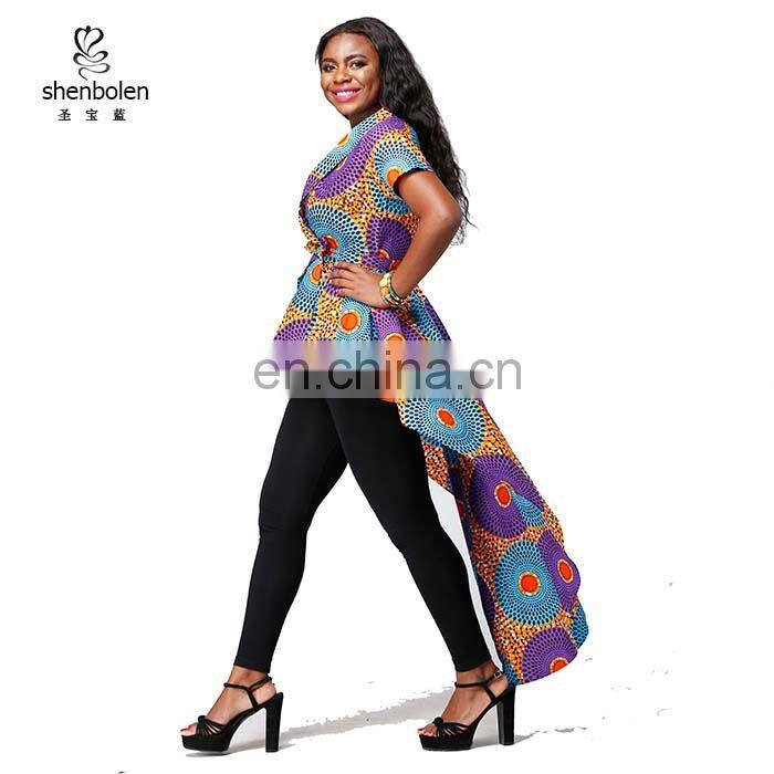 African dresses women wholesale clothing fashion high low desgins women clothes