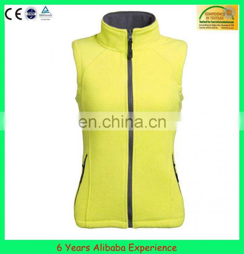Womens custom plain promotional vest waterproof softshell vest and gilet manufacturer -6 Years Alibaba Experience