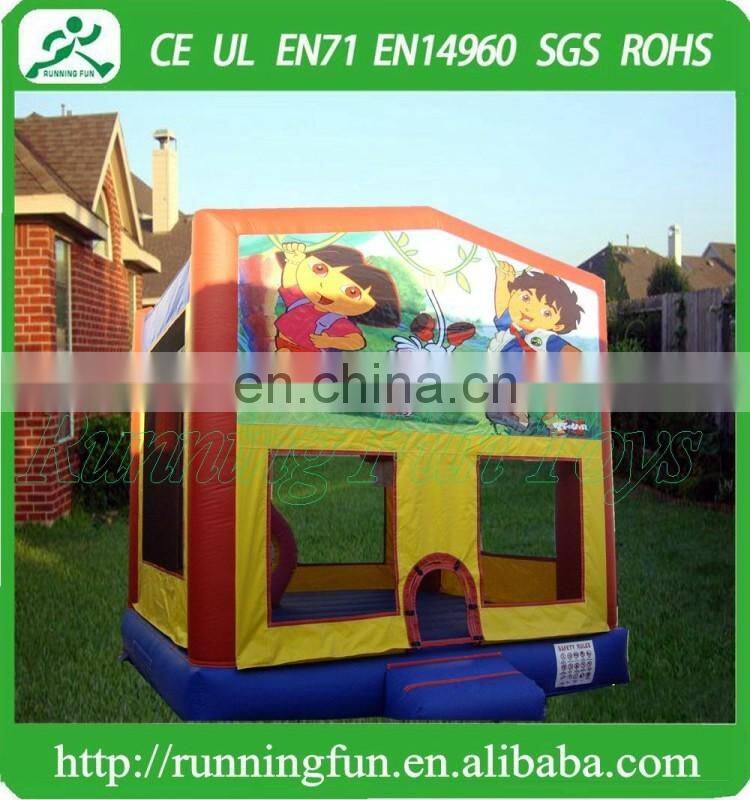 Commercial Inflatable Kids Bounce House, Indoor Inflatable Bouncer Amusement Park