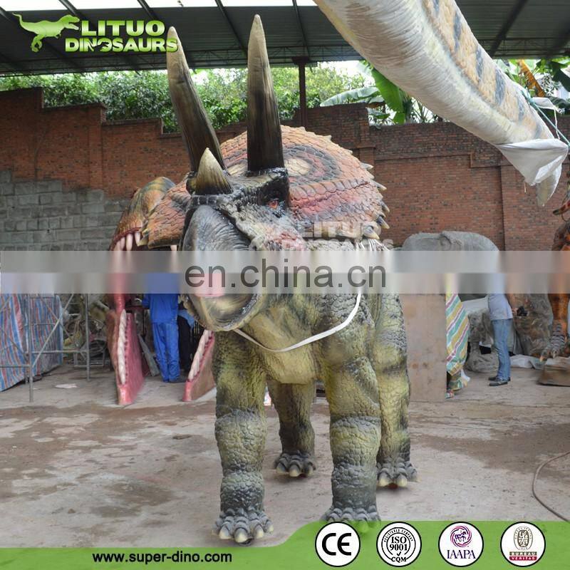 Playground Equipment Kiddie Walking Animatronic Dinosaur Rides
