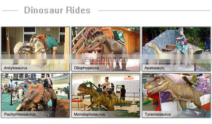 Amusement park rides - dino rides for kids to paly